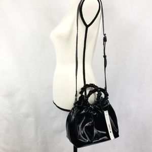 Black Patent Cross Body/Handbag